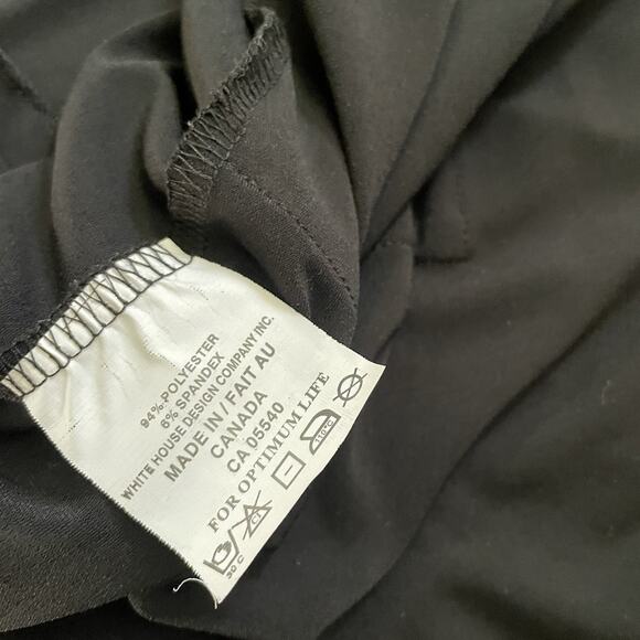 SYMPLI Grand Black Cardigan Open Jacket Top Stretch Plus Size 0G Draped Longline - Picture 8 of 9